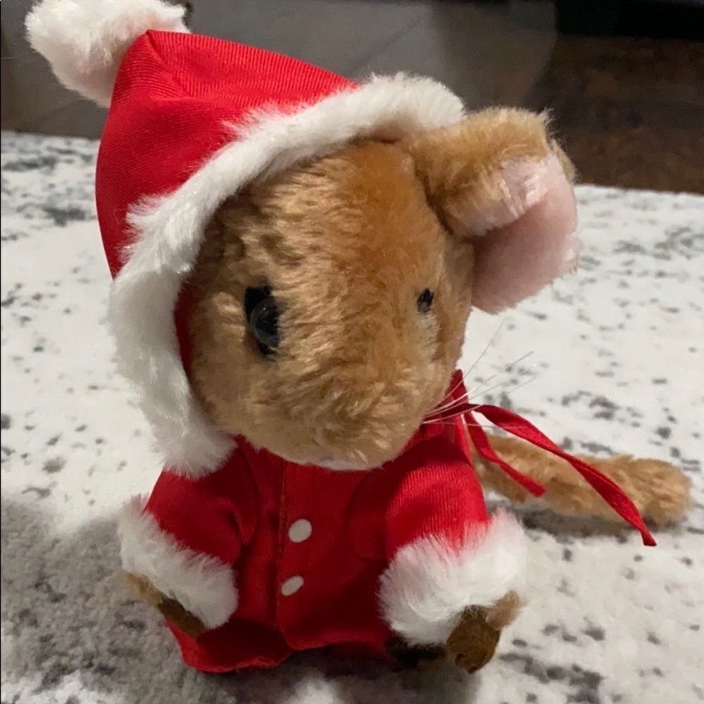 1981 Priscilla hillman R.Dakin Christmas Hamster